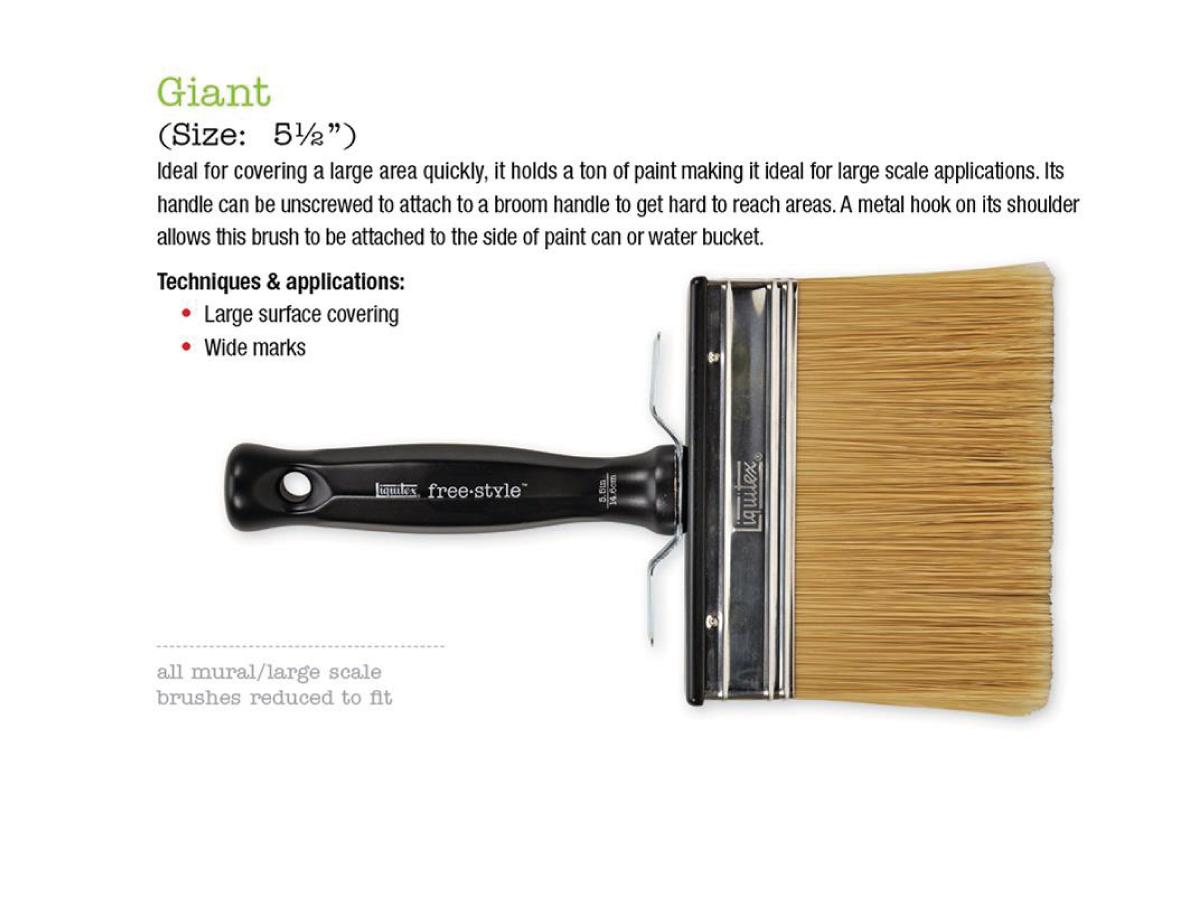 LIQUITEX FREE-STYLE GIGANT 5,5" 140X45MM QUAST 2