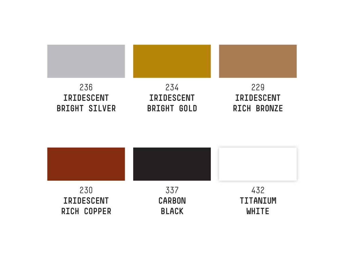 LIQUITEX ARTIST ACRYLTINTE SET 6X30ML METALLIC 2