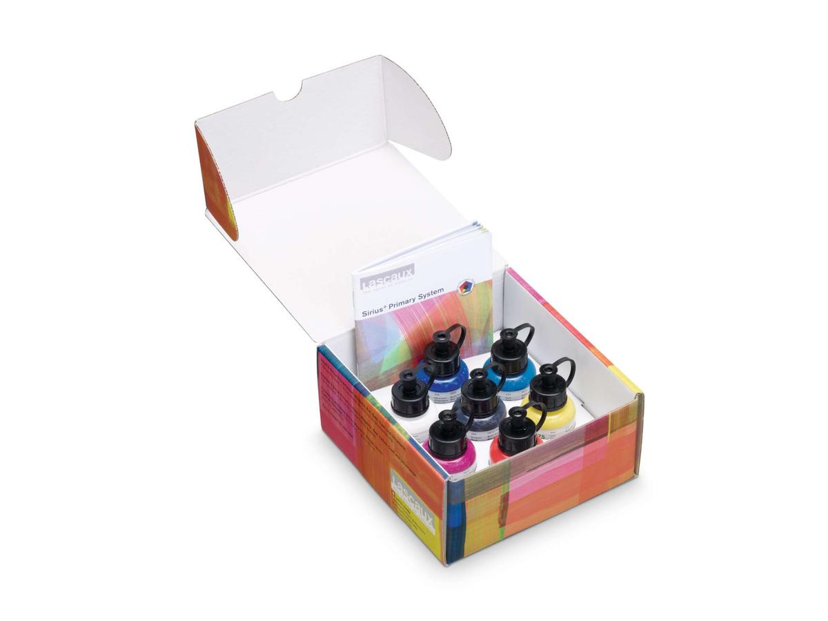 LASC. SIRUIS SET ACRYL  7 x 30 ML 2