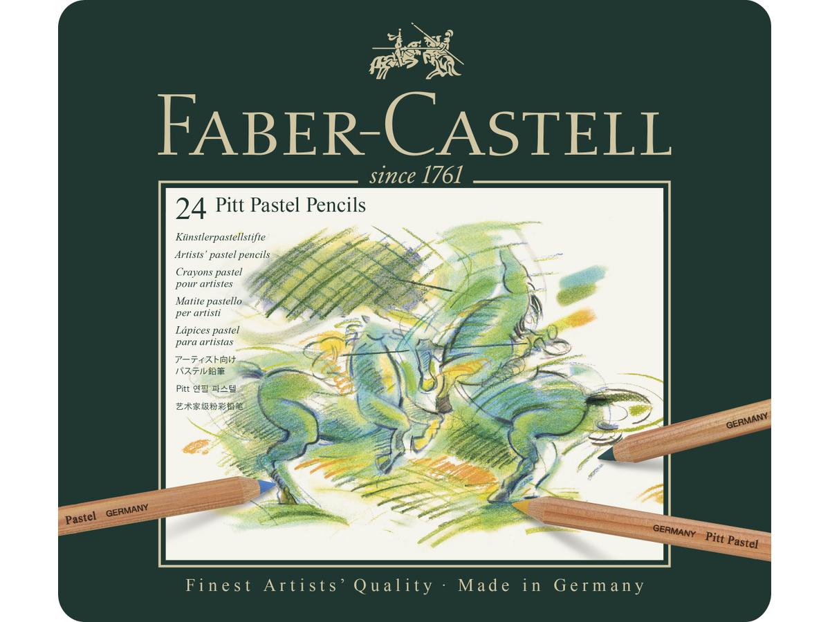 FABER-CASTELL PITT PASTELLSTIFTE ETUI 24 4