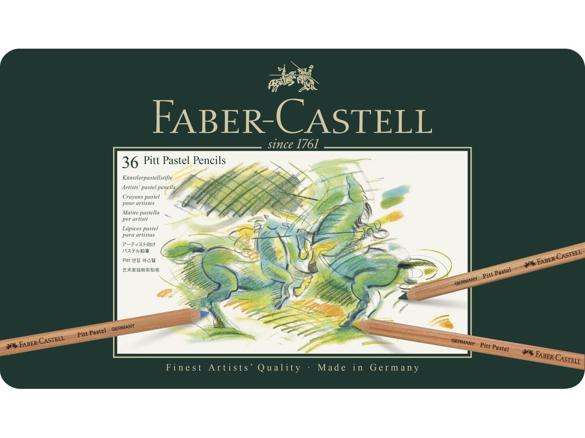 FABER-CASTELL PITT PASTELLSTIFTE ETUI 36 4