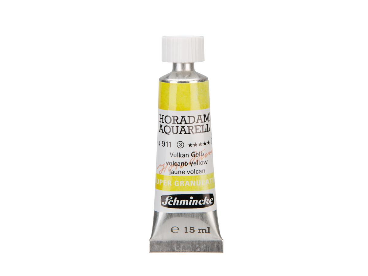 SCHMINCKE HORADAM AQUARELL SUPERGRANULATION 15ML 911 VULKAN GELB 2