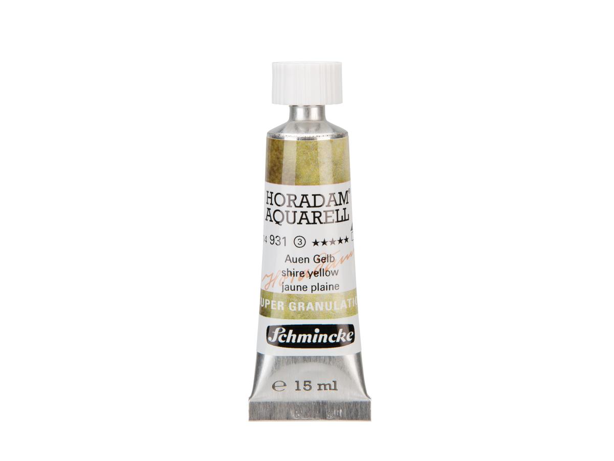 SCHMINCKE HORADAM AQUAREL SUPERGRANULATION 15ML 931 AUEN GELB 2