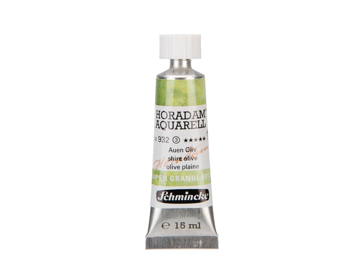 SCHMINCKE HORADAM AQUARELL SUPERGRANULATION 15ML 932 AUEN OLIV 2