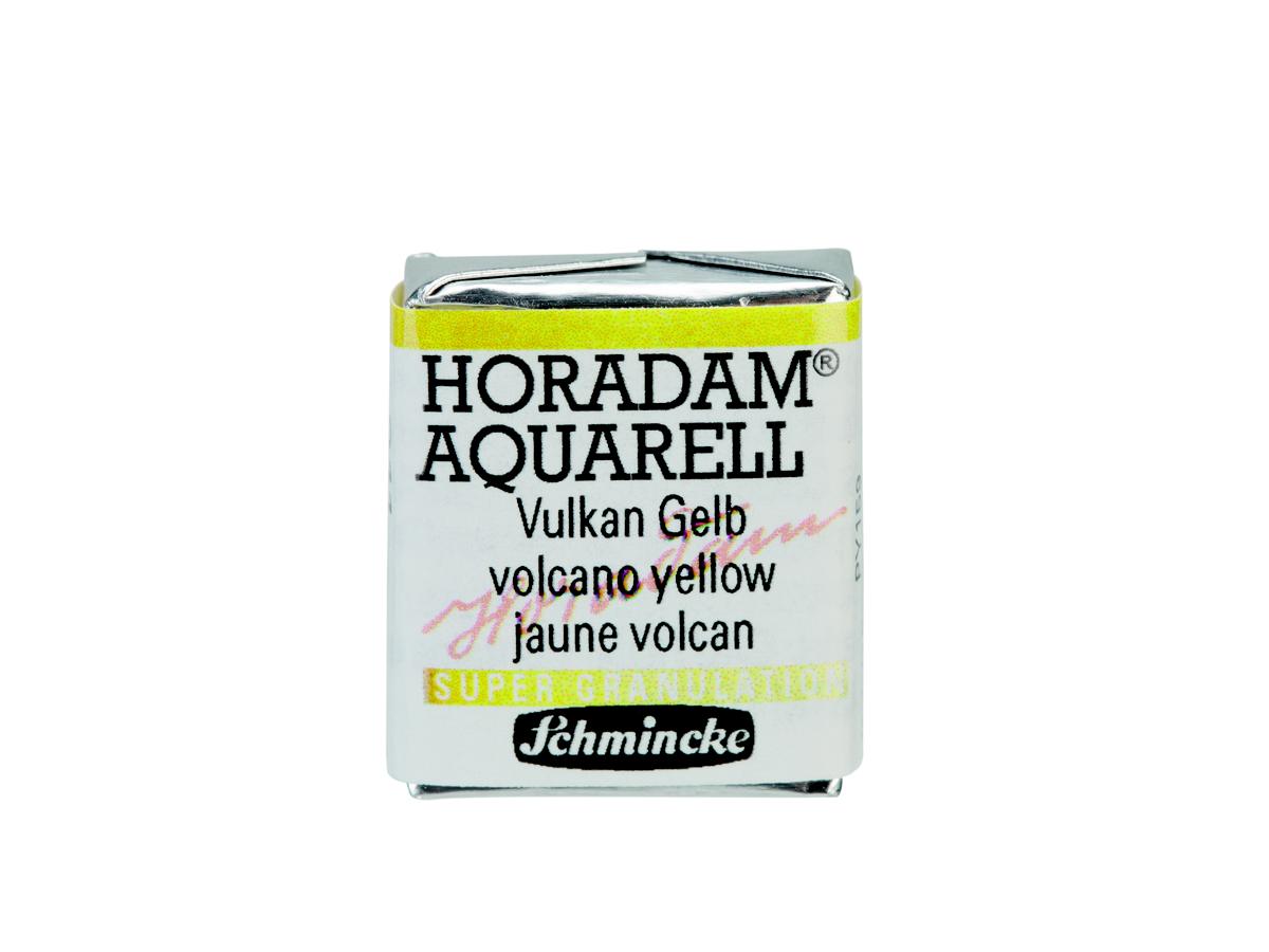 SCHMINCKE HORADAM AQUARELL 1/2 NAPF S3 911 VULKAN GELB 2
