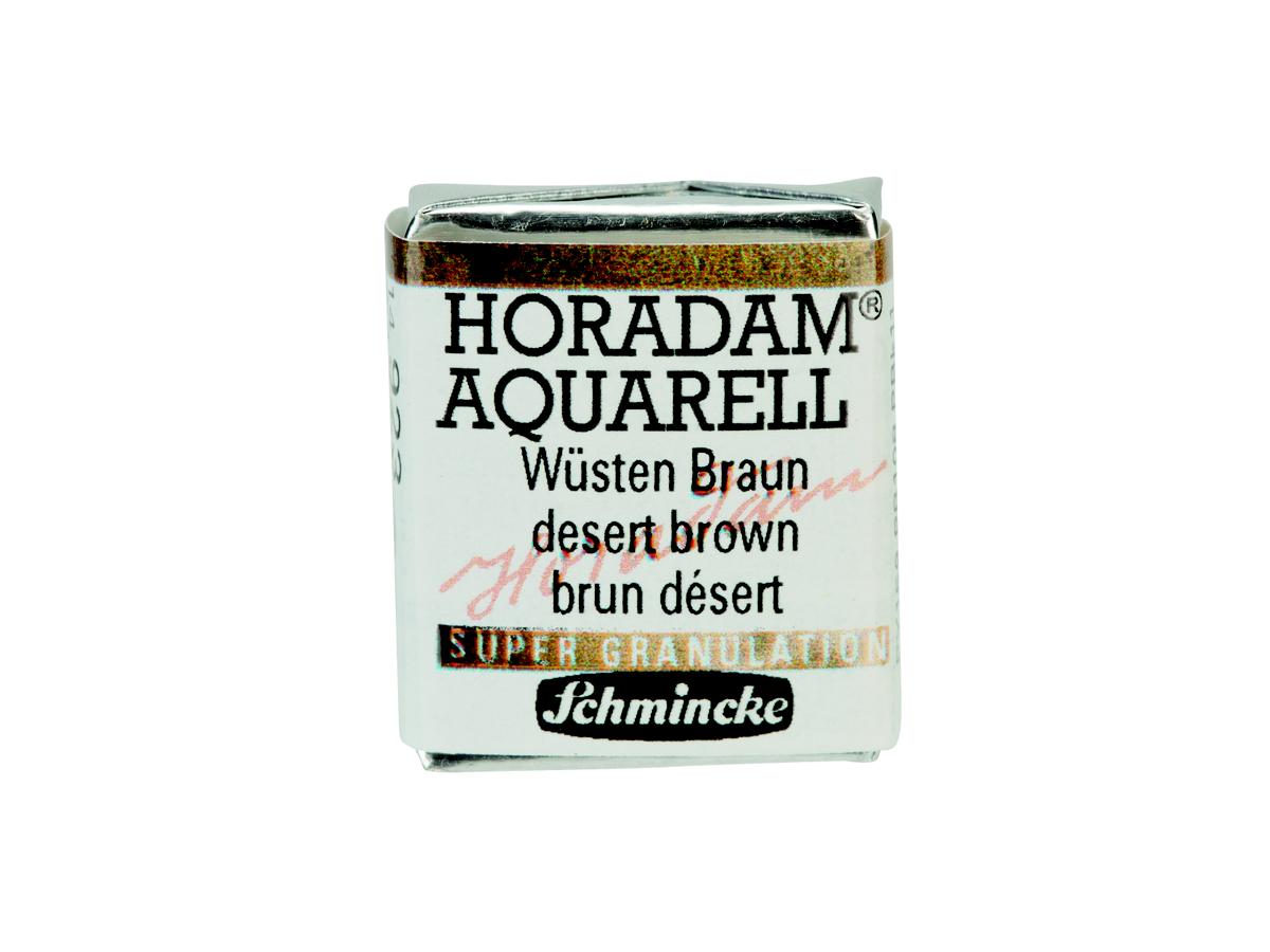 SCHMINCKE HORADAM AQUARELL 1/2 NAPF S3 923 WÜSTE BRAUN 2