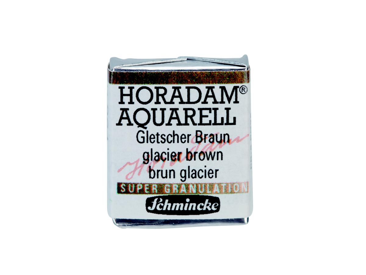 SCHMINCKE HORADAM AQUARELL 1/2 NAPF S3 964 GLETSCHER BRAUN 2