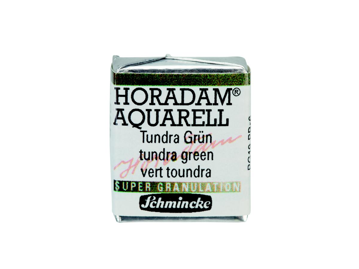 SCHMINCKE HORADAM AQUARELL 1/2 NAPF S3 985 TUNDRA GRÜN 2
