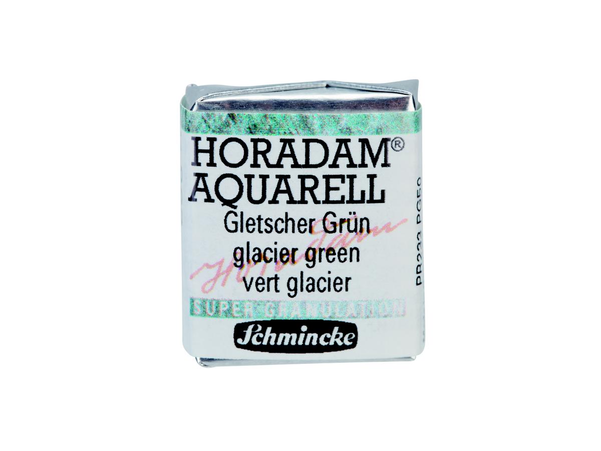 SCHMINCKE HORADAM AQUARELL 1/2 NAPF S3 963 GLETSCHER GRÜN 2