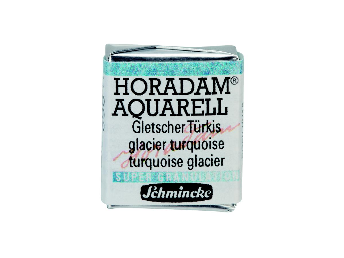 SCHMINCKE HORADAM AQUARELL 1/2 NAPF S3 962 GLETSCHER TÜRKIS 2