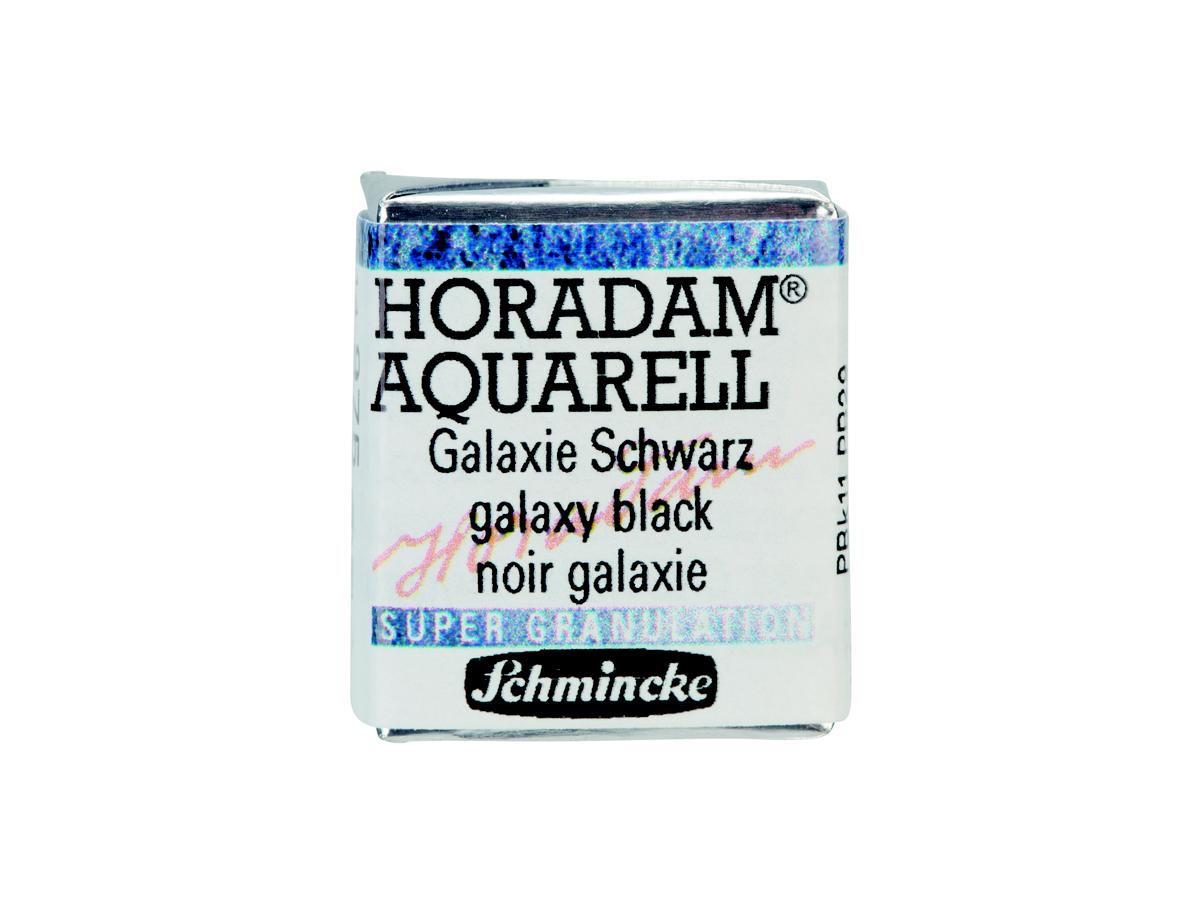 SCHMINCKE HORADAM AQUARELL 1/2 NAPF S3 975 GALAXIE SCHWARZ 2