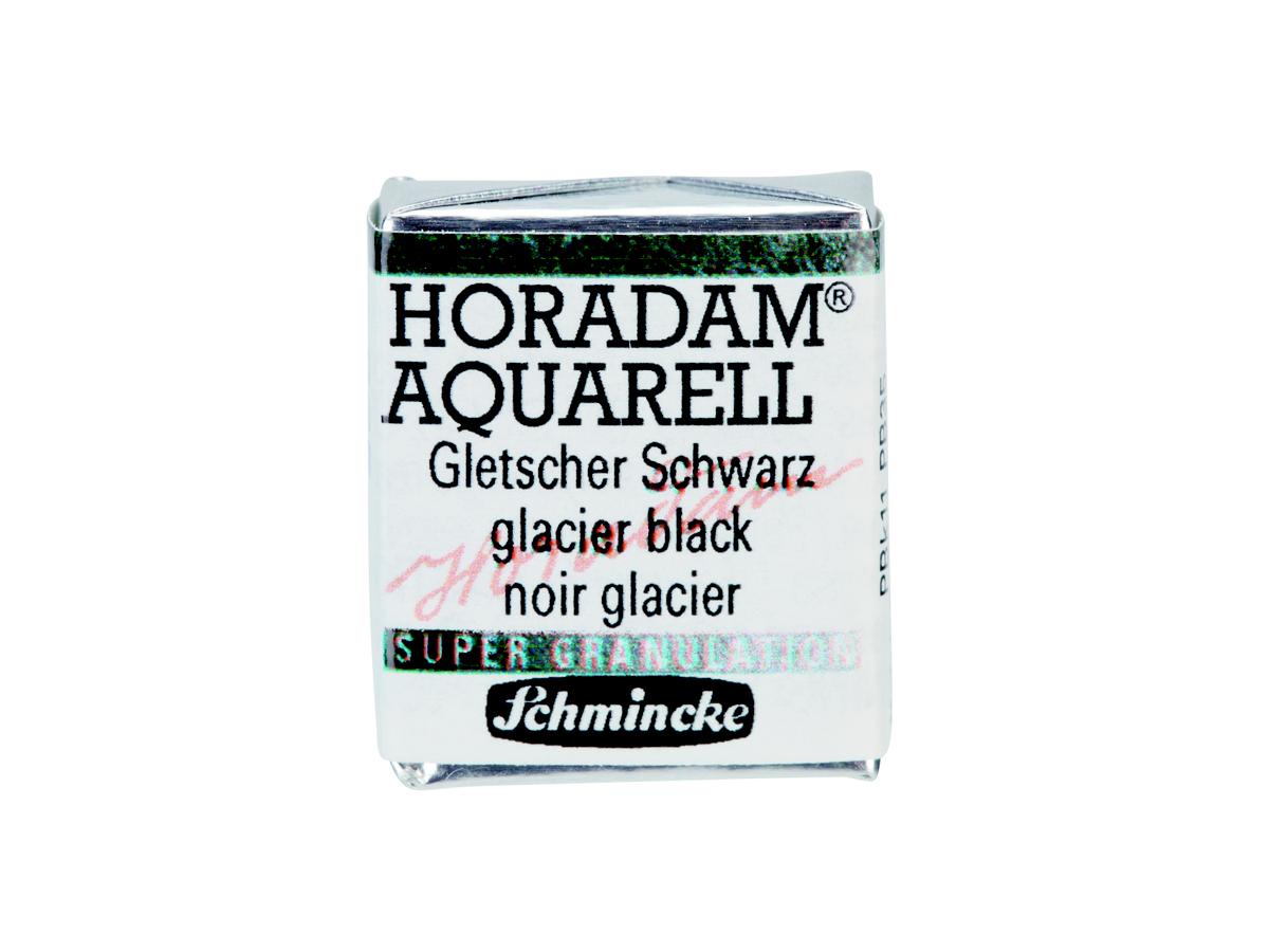 SCHMINCKE HORADAM AQUARELL 1/2 NAPF S3 965 GLETSCHER SCHWARZ 2