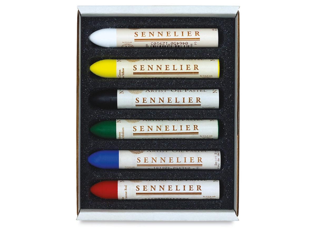 SENNELIER ÖLPASTELL SET 6X 2