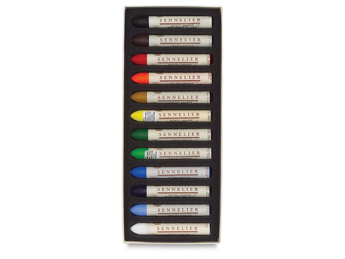 SENNELIER ÖLPASTELL UNIVERSAL SET 12 STÜCK 2