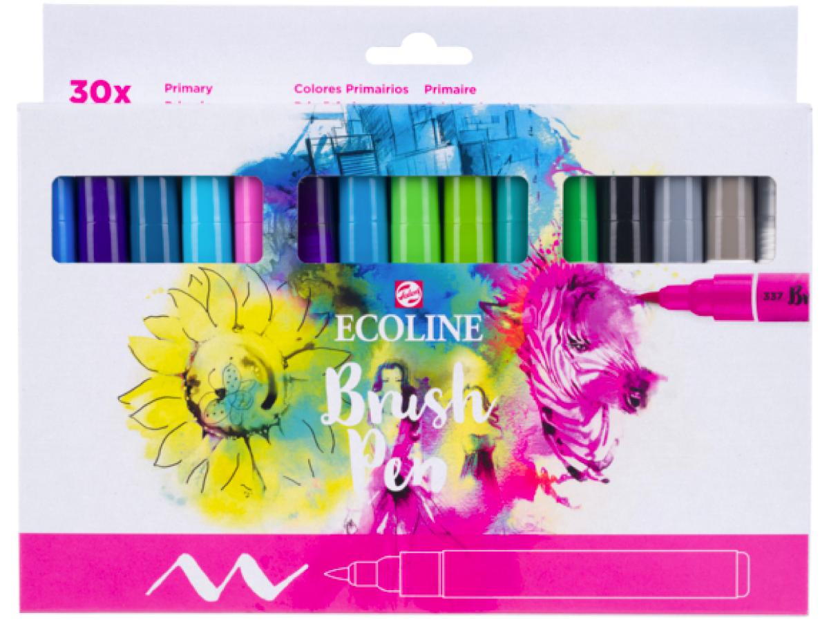 TALENS ECOLINE BRUSH PEN SET 30 4
