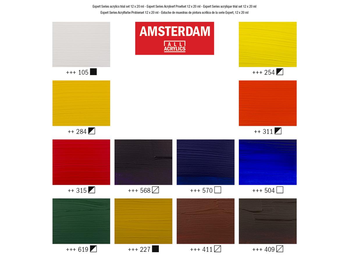 AMSTERDAM EXPERT SET TRIAL 12 x 20ML 4