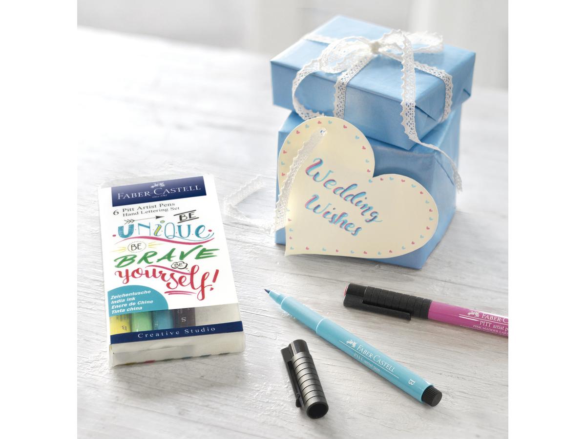 FABER-CASTELL PITT ARTIST PEN HANDLETTERING 6-TEIL.I 3