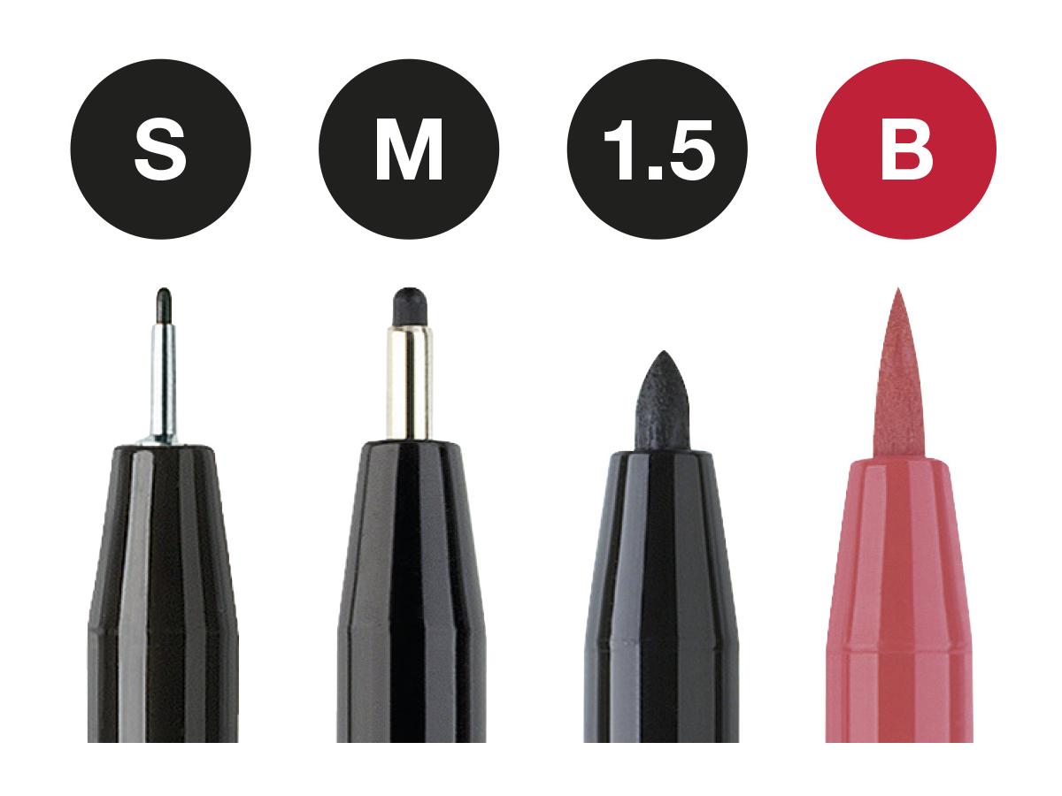FABER-CASTELL PITT ARTIST PEN HANDLETTERING 4-TEILIG 2