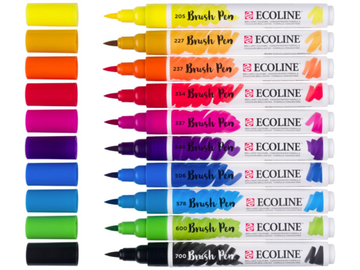 TALENS ECOLINE BRUSH PEN SET 10 3