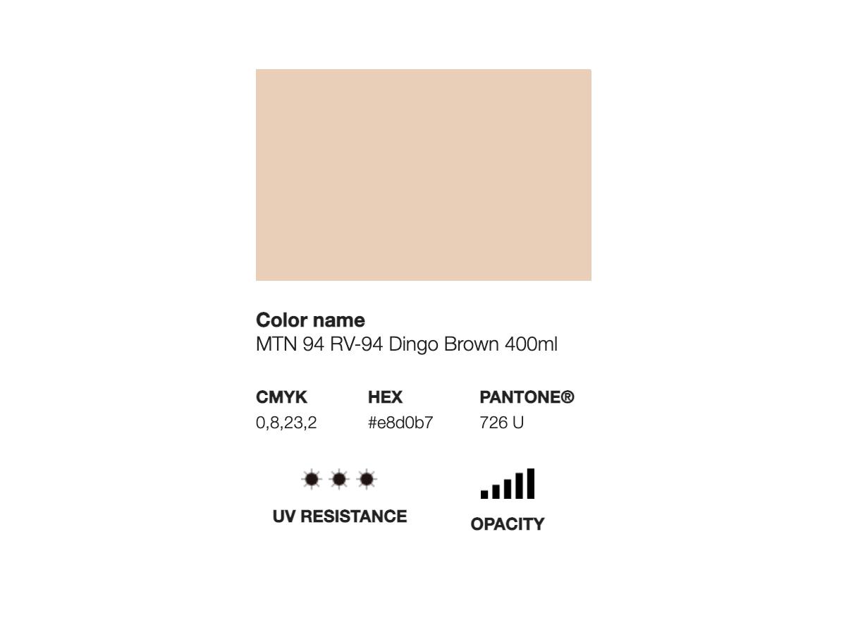 MONTANA 94 400ML RV-94 DINGO BROWN 2