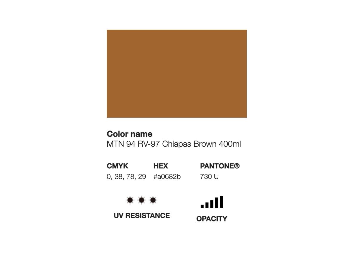 MONTANA 94 400ML RV-97 CHIAPAS BROWN 2