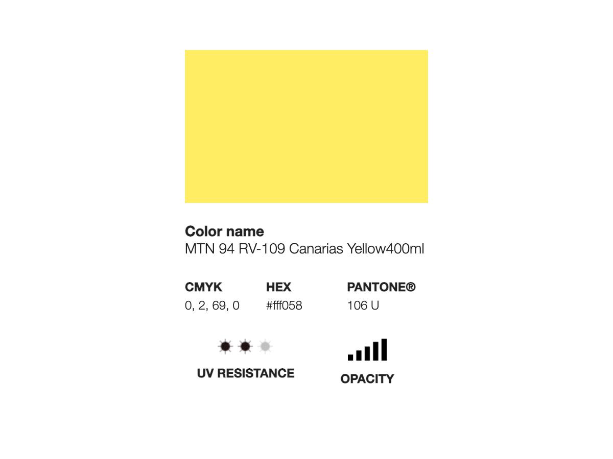 MONTANA 94 400ML RV-109 CANARIAS YELLOW 2