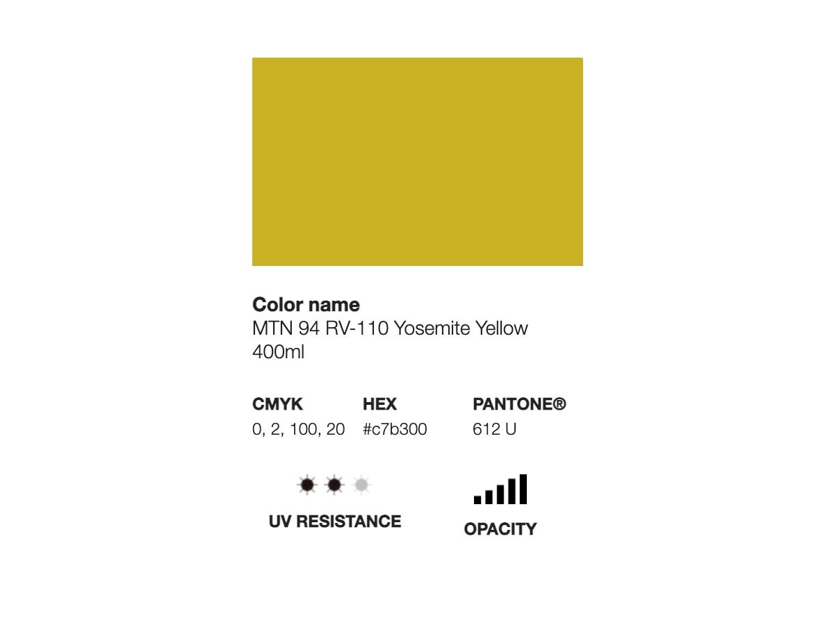 MONTANA 94 400ML RV-110 YOSEMITE YELLOW 2
