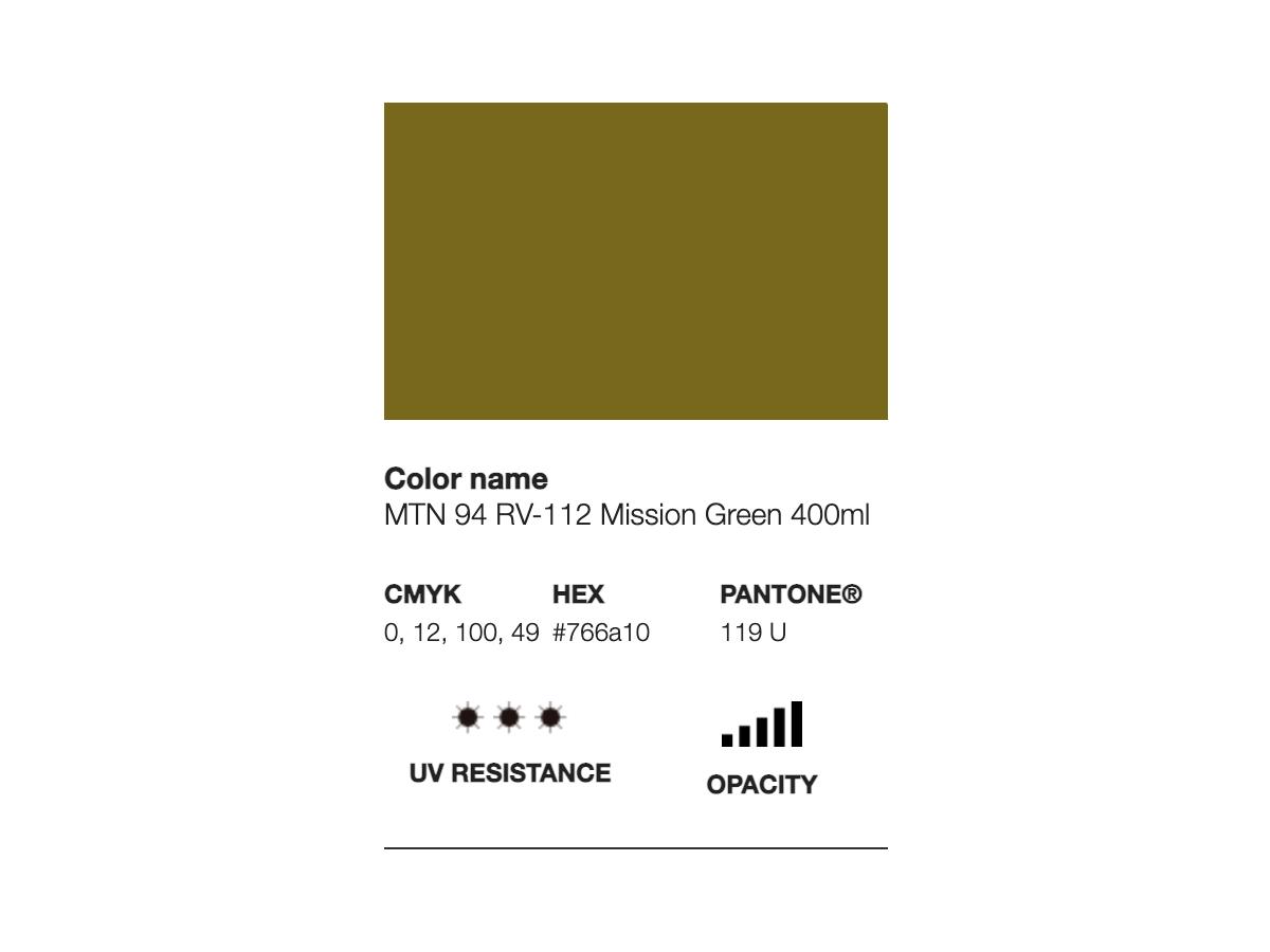 MONTANA 94 400ML RV-112 MISSION GREEN 2