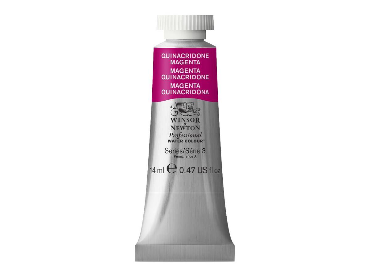 WINSOR & NEWTON AQUARELLFARBE 14ML 545 QUINACRIDONE MAGENTA 2