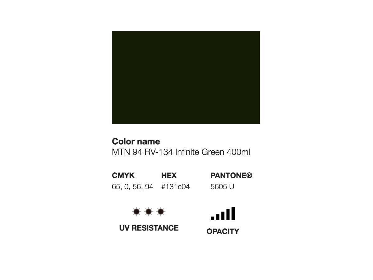 MONTANA 94 400ML RV-134 INFINITE GREEN 2