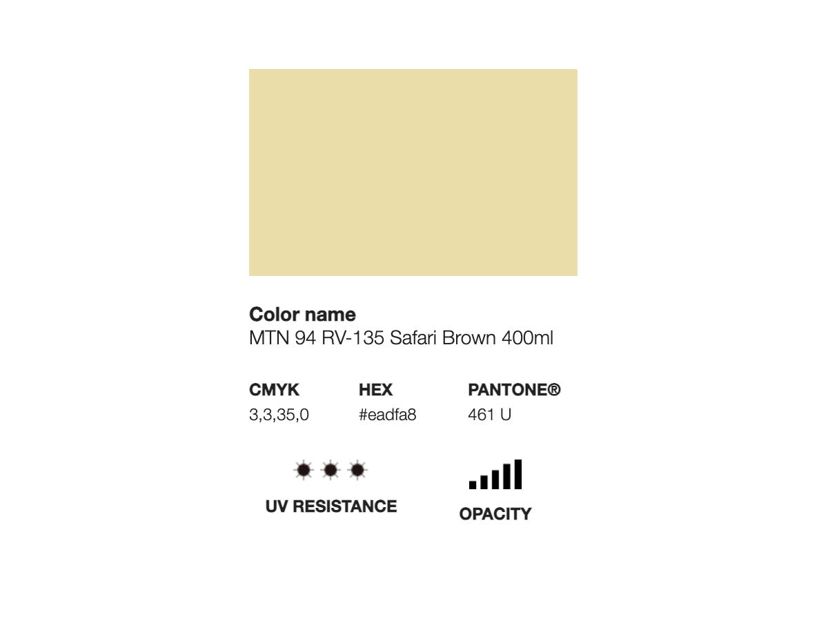 MONTANA 94 400ML RV-135 SAFARI BROWN 2