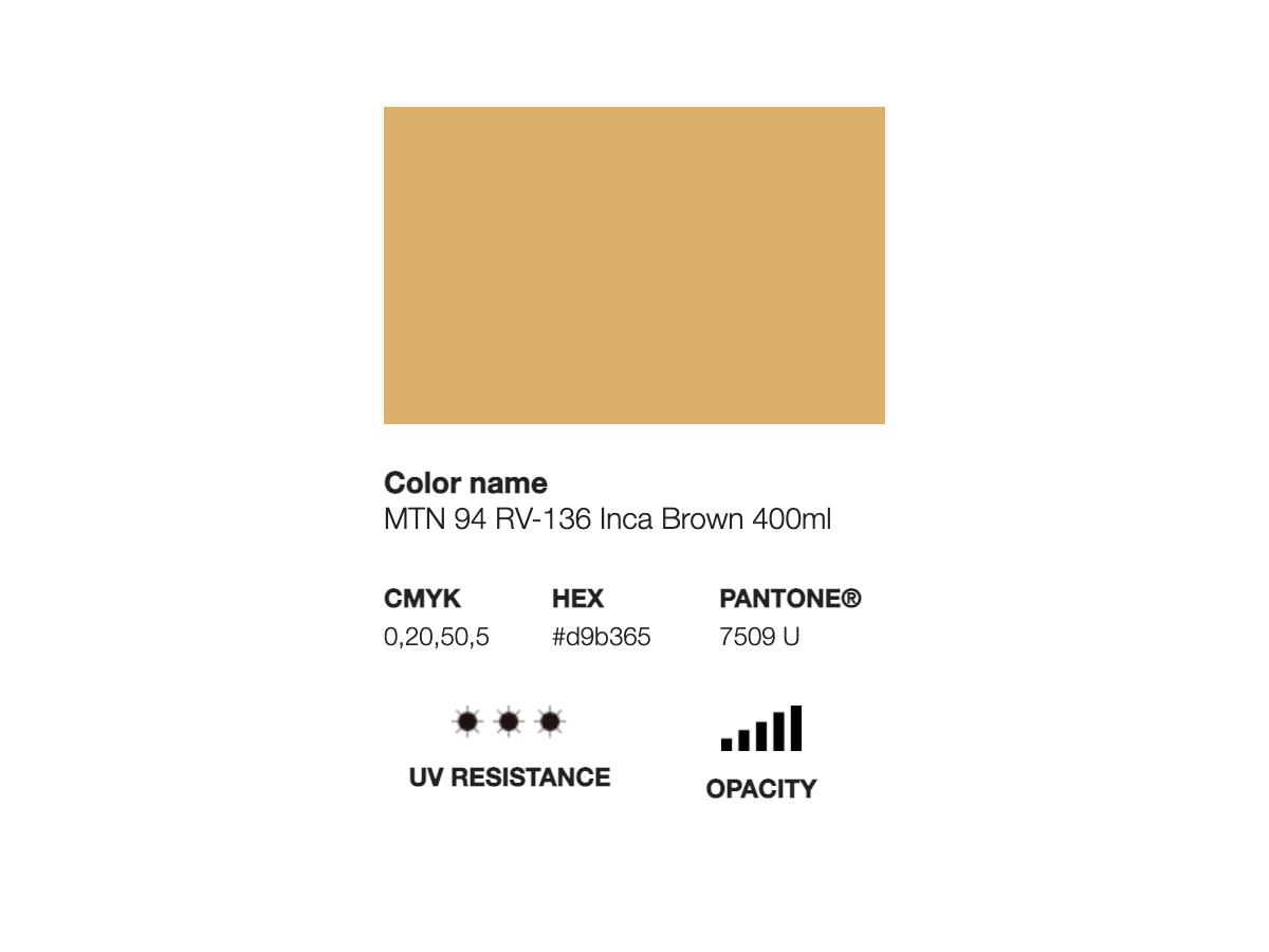 MONTANA 94 400ML RV-136 INCA BROWN 2