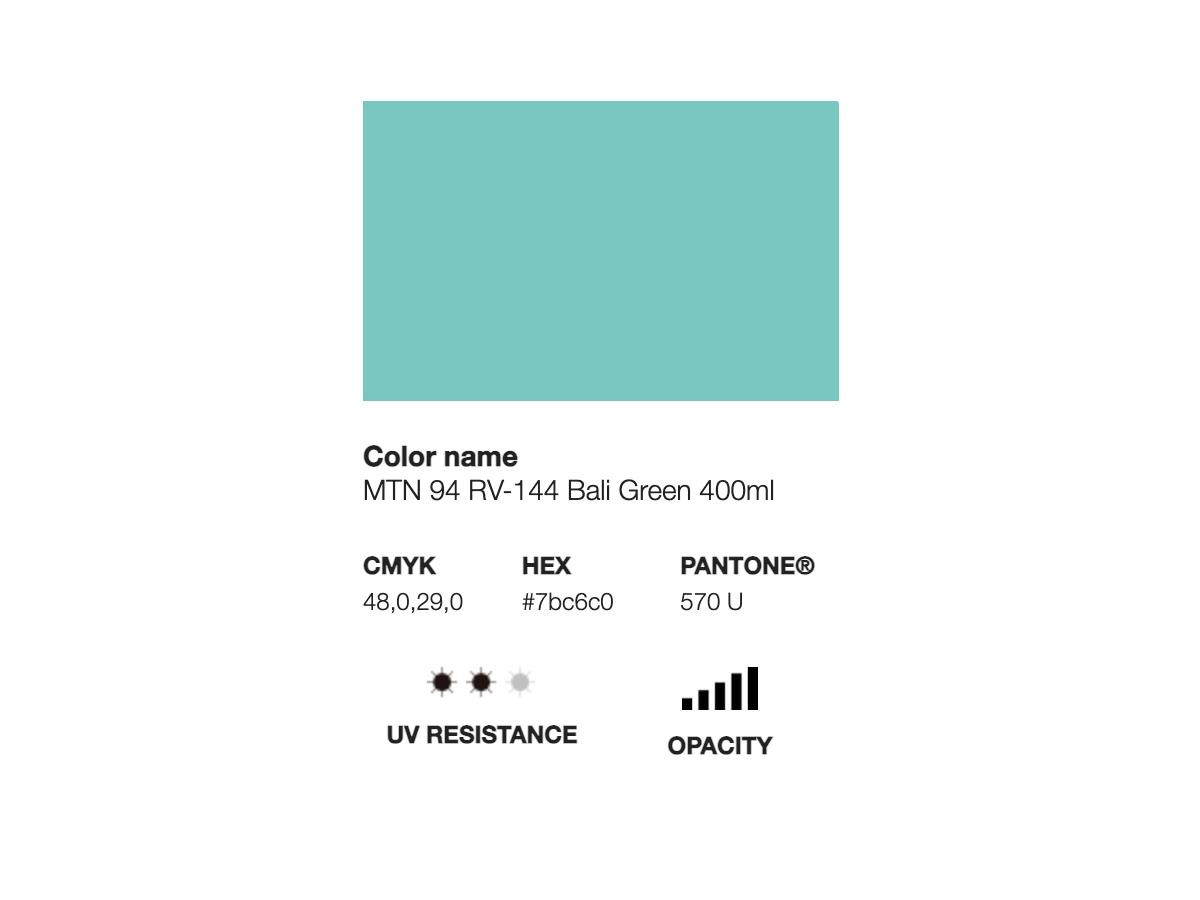 MONTANA 94 400ML RV-144 BALI GREEN 2