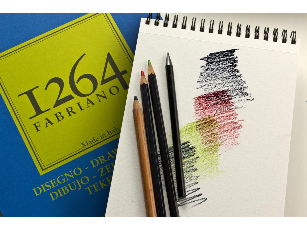 FABRIANO 1264 ZEICHENPAPIER A5 180GR BLOCK
 2