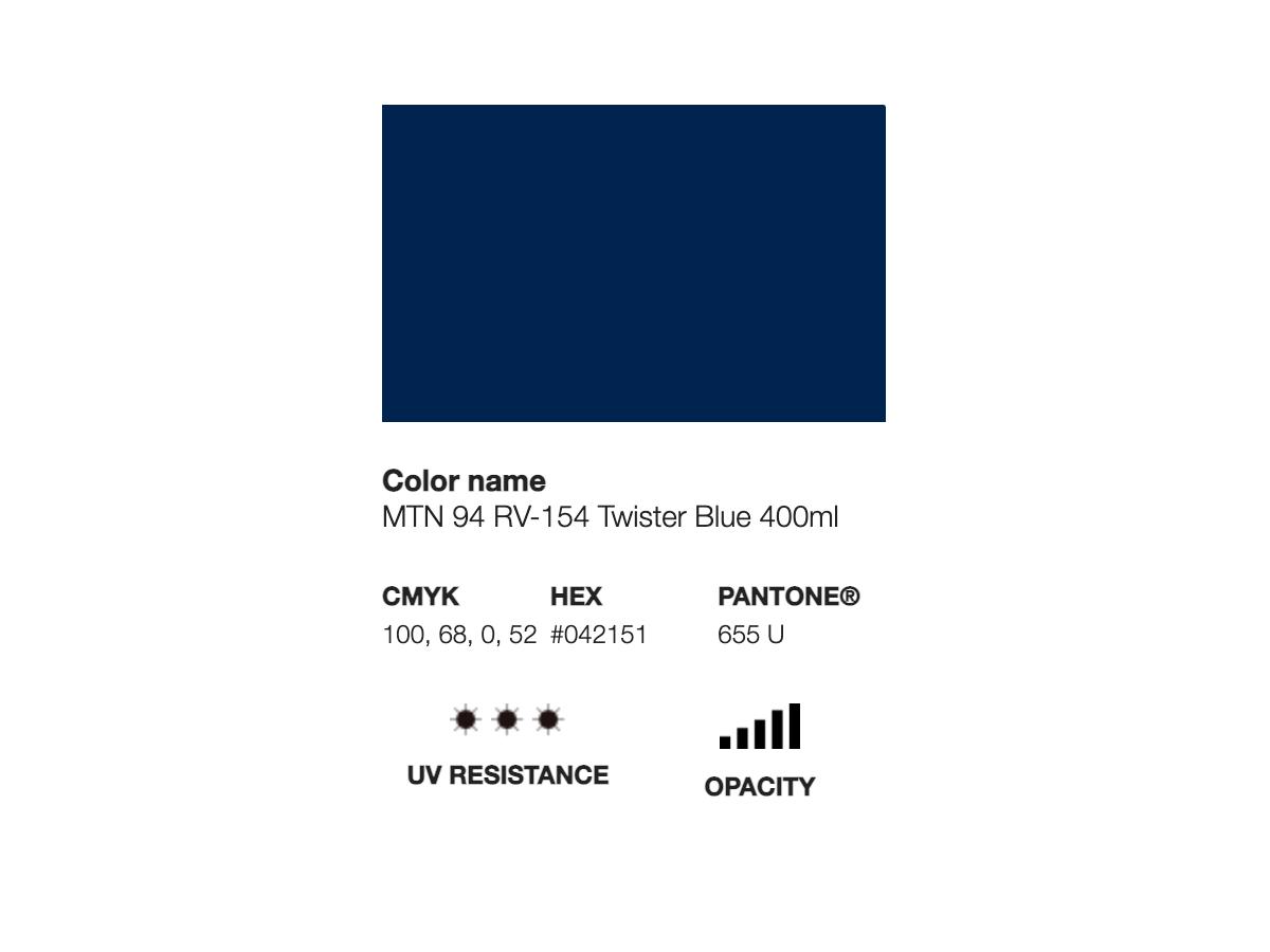 MONTANA 94 400ML RV-154 TWISTER BLUE 2