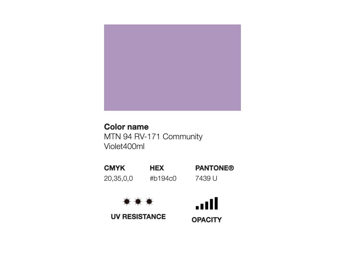 MONTANA 94 400ML RV-171 COMMUNITY VIOLET 2