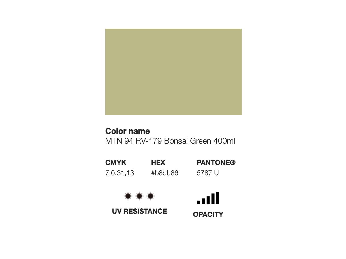 MONTANA 94 400ML RV-179 BONSAI GREEN 2