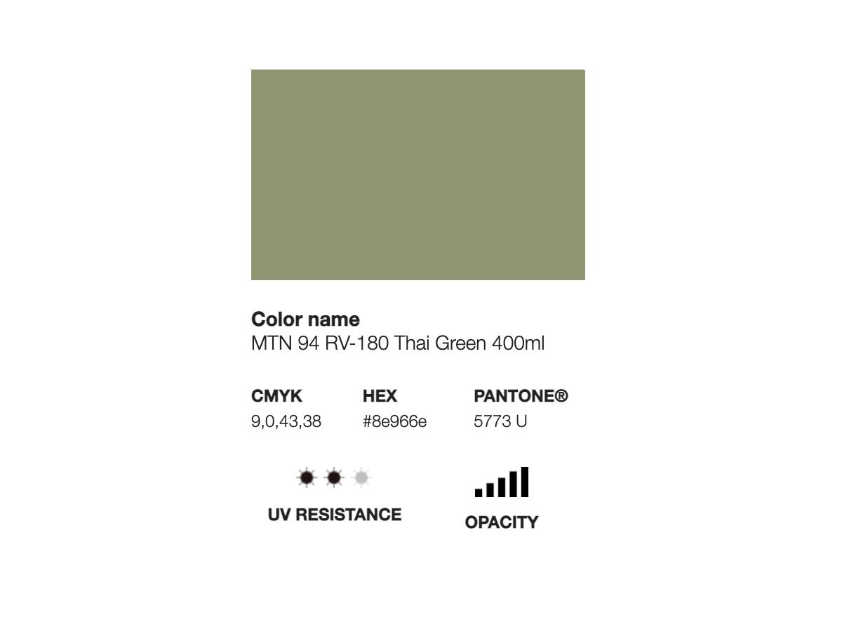 MONTANA 94 400ML RV-180 THAI GREEN 2
