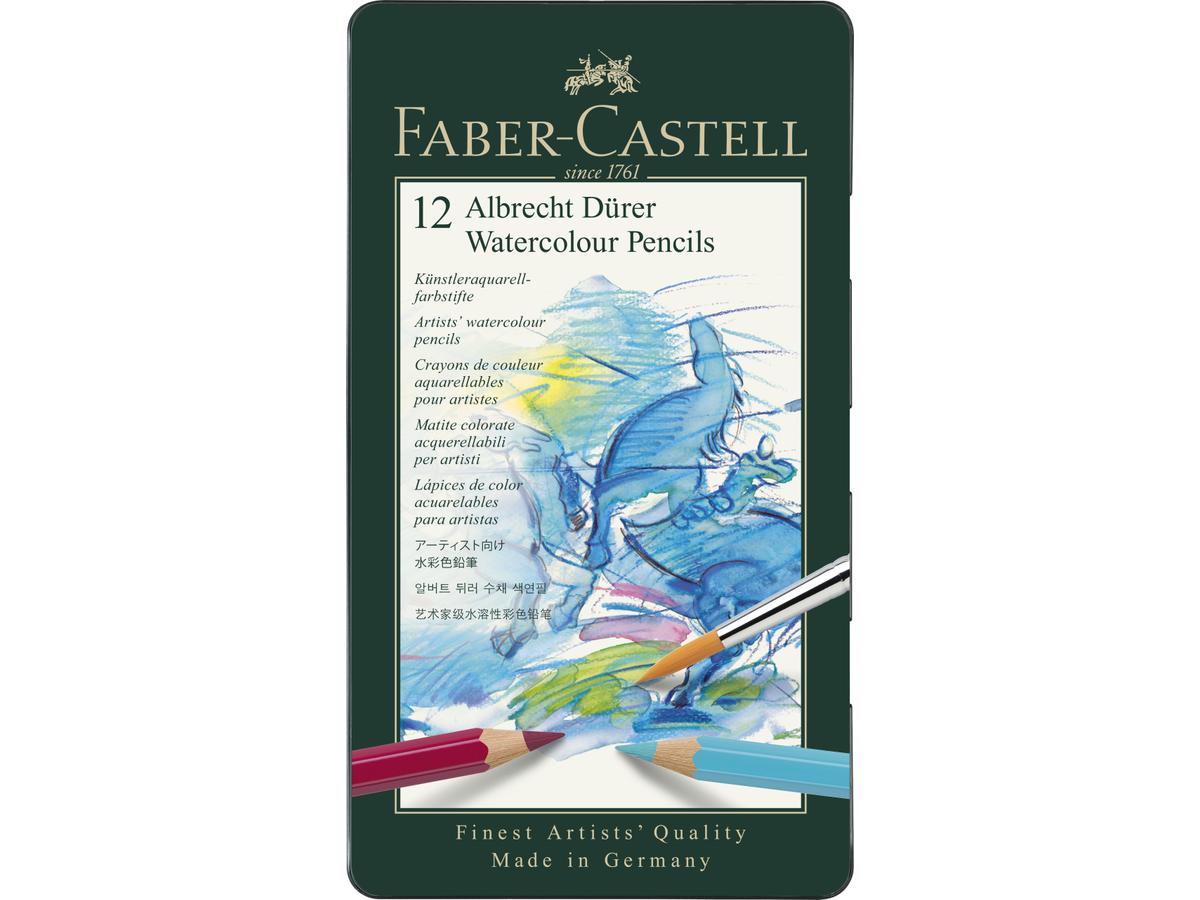 FABER-CASTELL DÜRER AQUARELLSTIFTE 12ER SET FC-117512 2