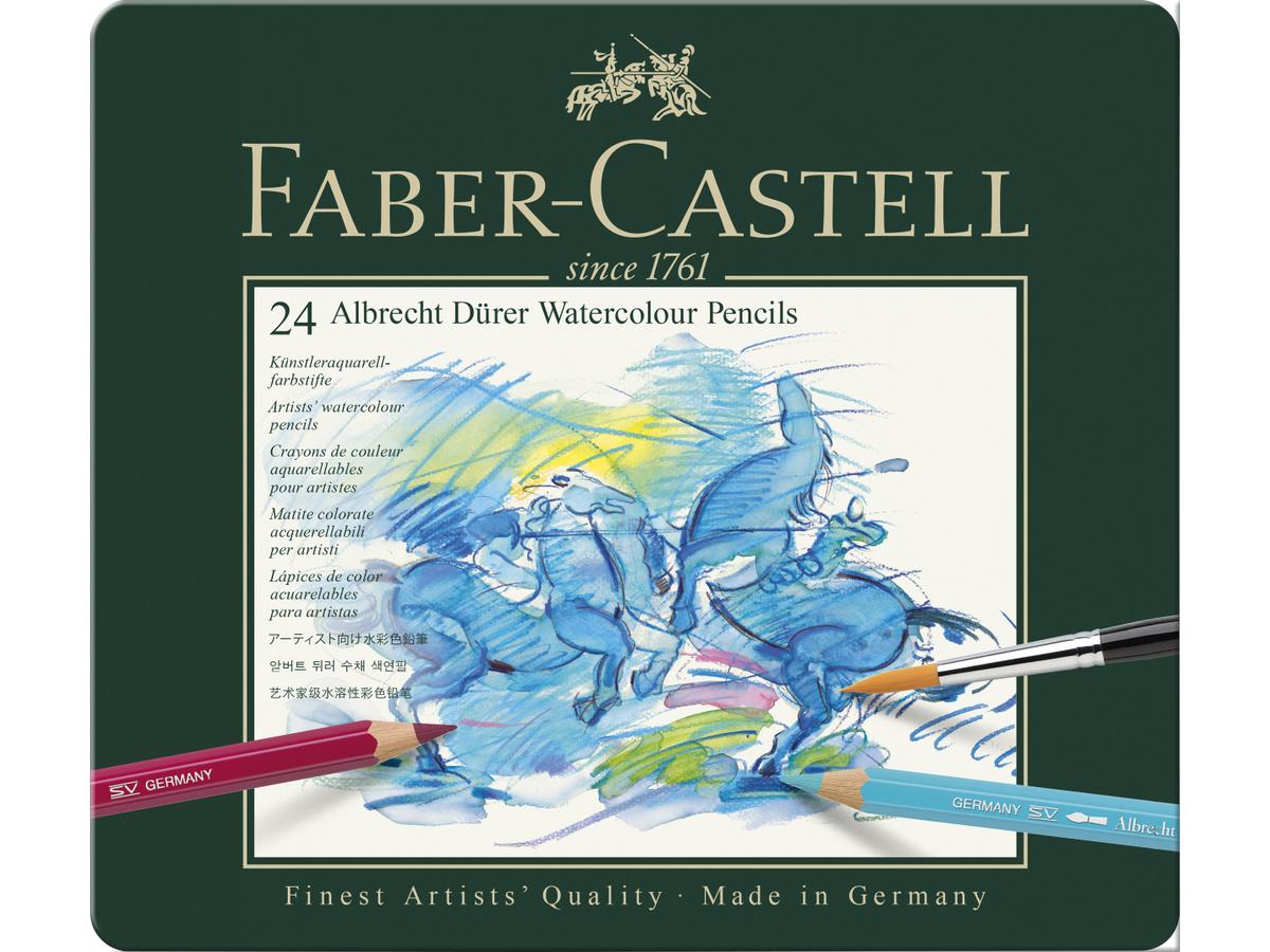 FABER-CASTELL DÜRER AQUARELLSTIFTE 24ER SET FC-117524 3
