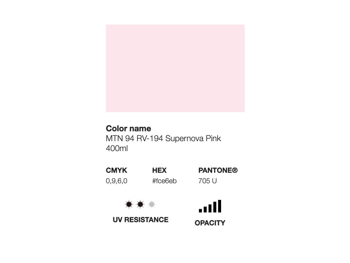 MONTANA 94 400ML RV-194 SUPERNOVA PINK 2