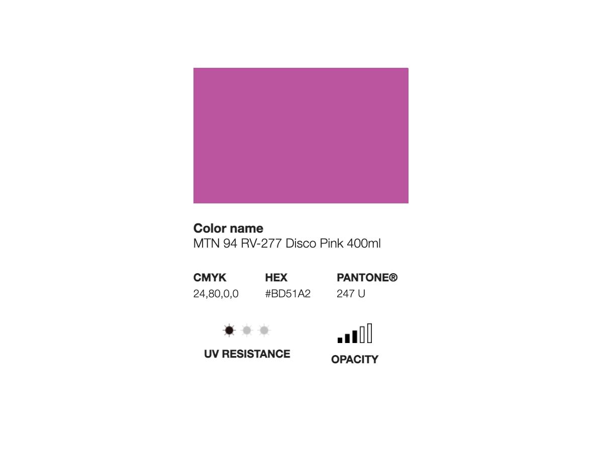 MONTANA 94 400ML RV-277 DISCO PINK 2