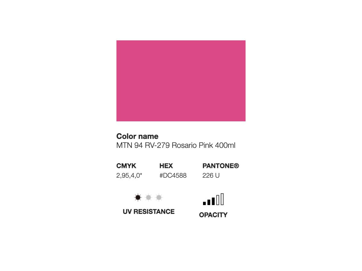 MONTANA 94 400ML RV-279 ROSARIO PINK 2