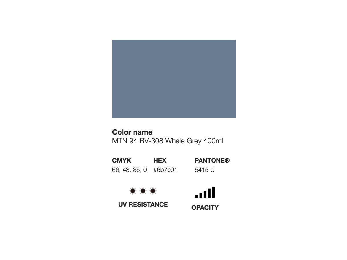 MONTANA 94 400ML RV-308 WHALE GREY 2
