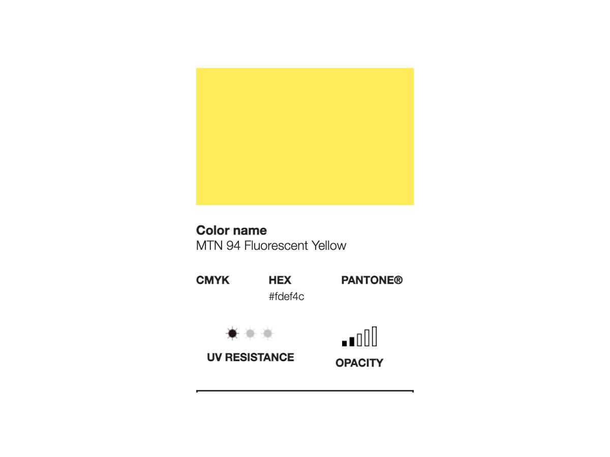 MONTANA 94 400ML FLUORESCENT YELLOW 2