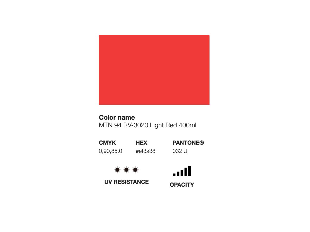 MONTANA 94 400ML RV-3020 LIGHT RED 2