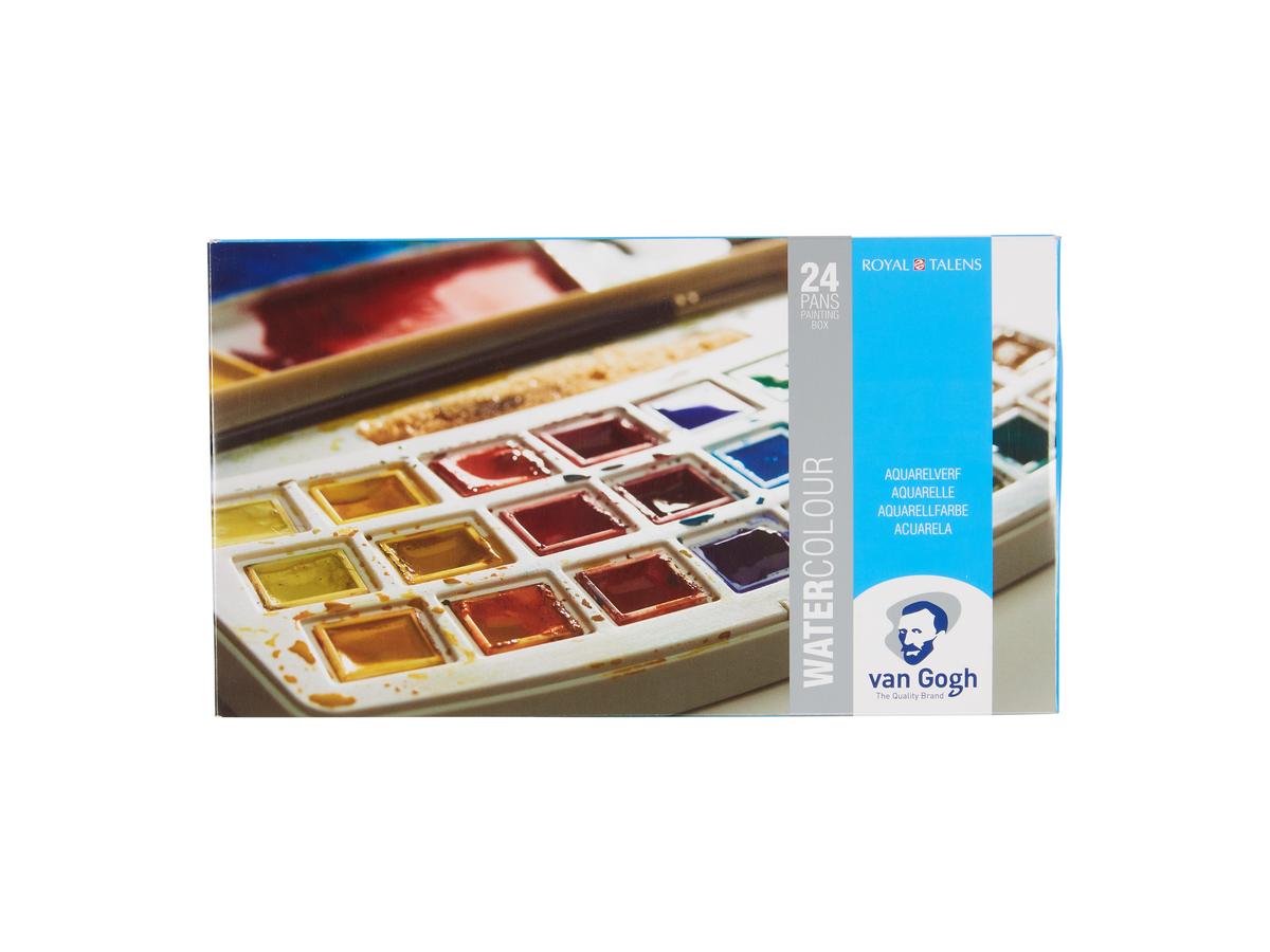 VAN GOGH AQUARELVERF SET 24X1/2NAP 3