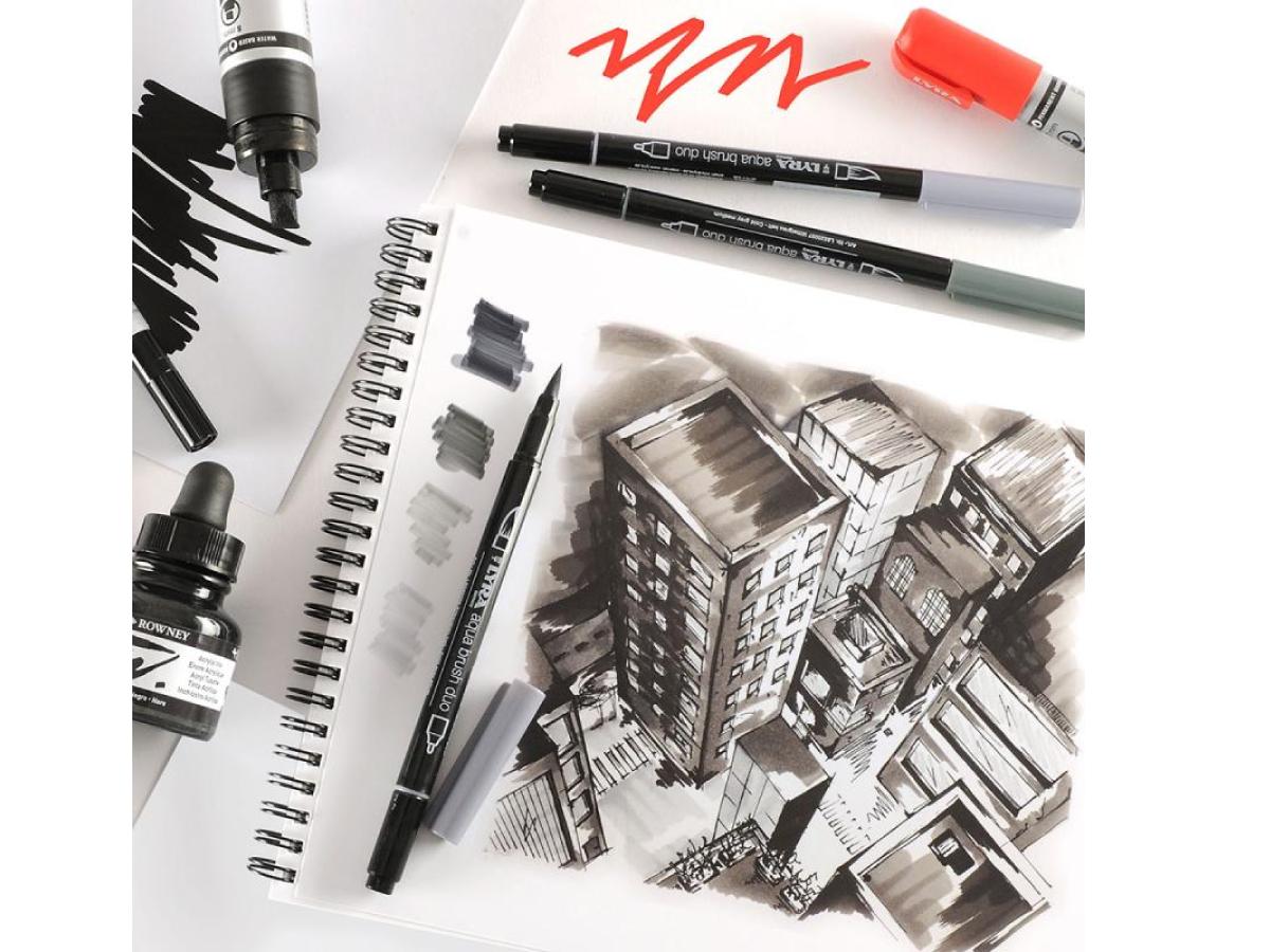 CANSON THE WALL GRAFITTIPAPIER SPIRALBLOCK A4 220GRAMM 3
