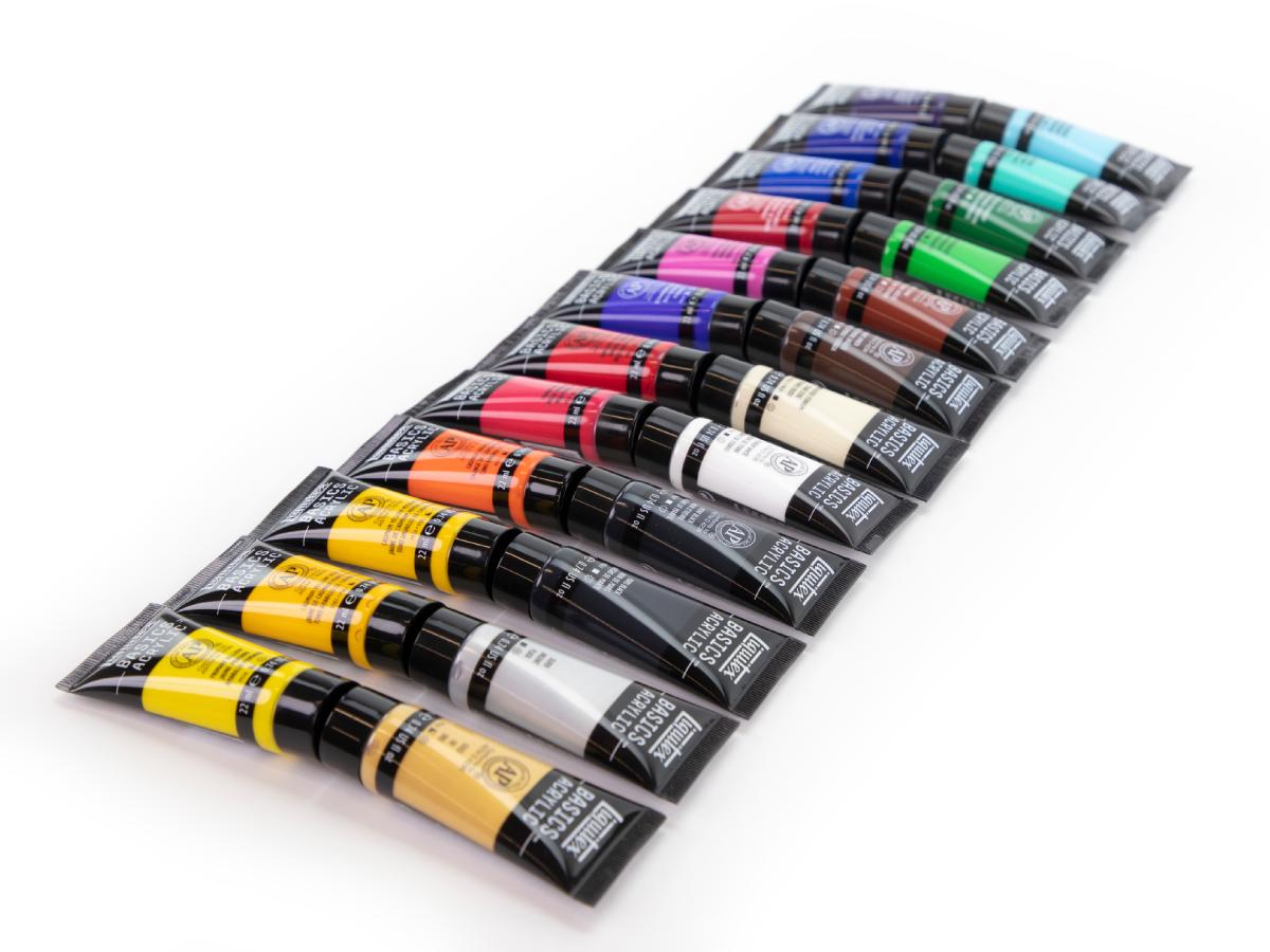LIQUITEX BASICS ACRYLFARBEN SET 24X22ML 3