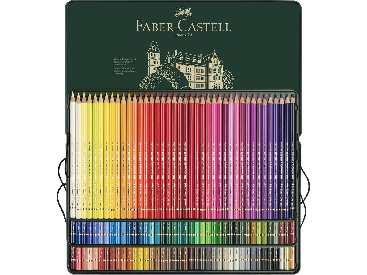 FABER-CASTELL POLYCHROMOS KÜNSTLER-FARBSTIFTE 120 FC-110011 3